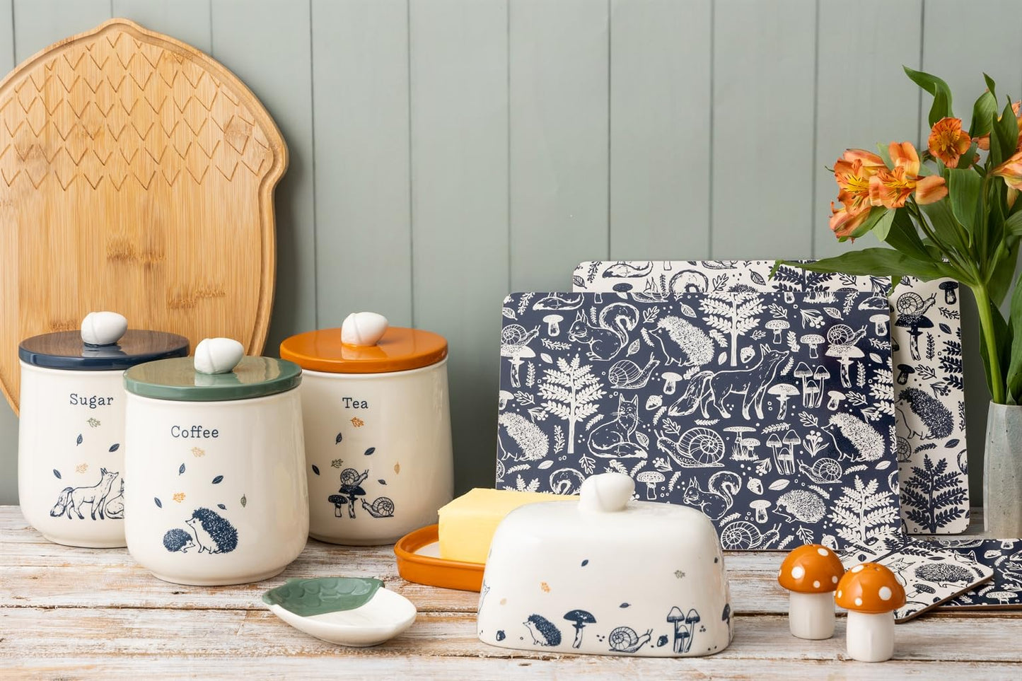 Price & Kensington Salt and Pepper Set Woodland
