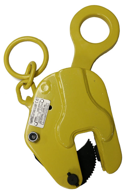 V-Lift Industrial Vertical Plate Lifting Clamp Steel 1763 lb WLL .8T with Lock