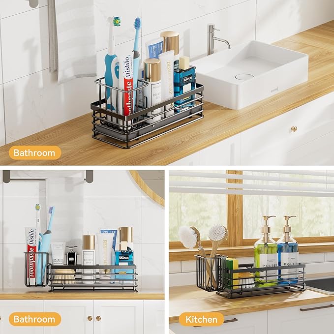 Yofidra Sponge Holder for Kitchen Organizer: Sink Caddy