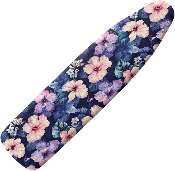 Hibiscus Butterfly Printed Ironing Board Cover Household Iron Board Covers