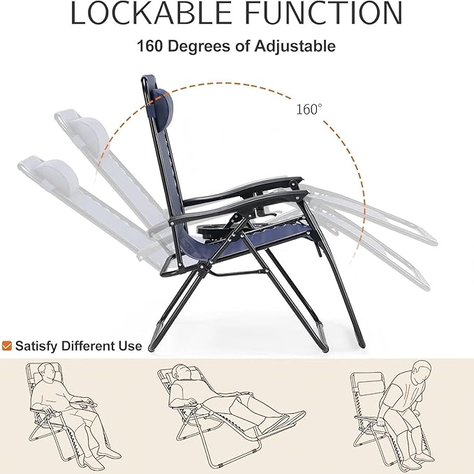 Sweetcrispy Zero Gravity Chairs