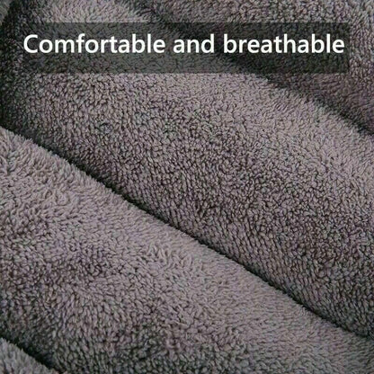 SuperGift.com Soft & Fluffy Pet Bed - Anti-Anxiety Washable Bed for Dogs and Cats - Non-Slip Base - Dog & Cat Bed - Warm and Cosy - Grey (Medium)