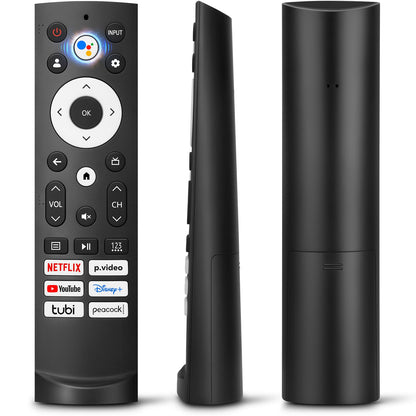 Voice Remote Control Replacement for Hisense Smart Google TV，Compatible with Hisense QLED UHD Mini-LED ULED Google TVs
