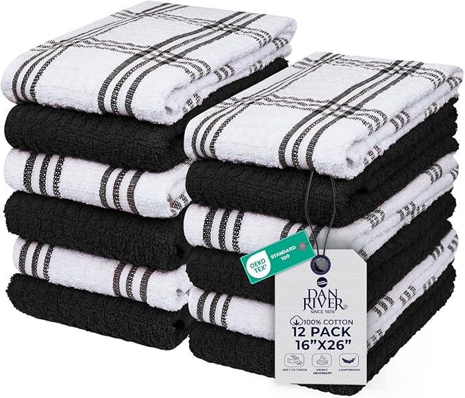 DAN RIVER Premium Kitchen Towels