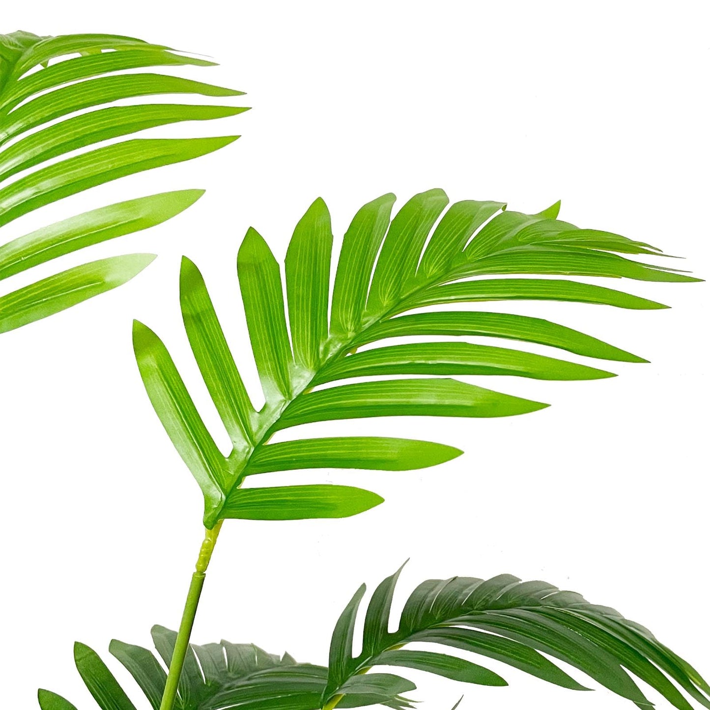 Rozwkeo Artificial Plant in Pot Fake Tree Trunks Leaves Faux Potted for Indoor Outdoor Modern Decoration Home Office Living Room Bedroom Balcony Housewarming Gift (80cm Tall Palm)