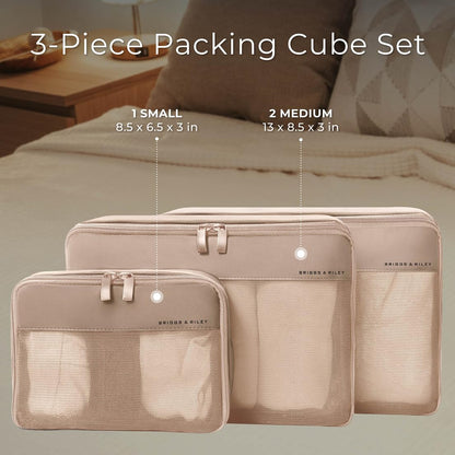 Briggs & Riley Travel Essentials Carry-On Compression Packing Cube Set
