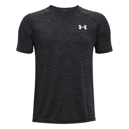Under Armour Boys Tech 2.0 Short-Sleeve T-Shirt , Black (001)/White , Small