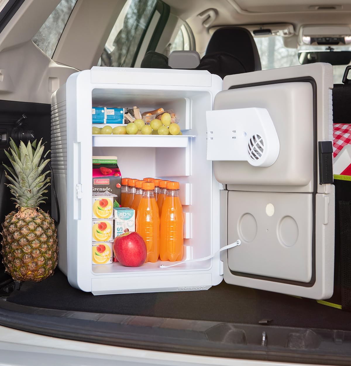 Koolatron 12V Iceless Cooler & Warmer – Portable Electric Cooler/Nevera Portátil Eléctrica for Car Truck Camper Boat, Hard Sided Mini Fridge for Camping Picnic Travel Lunch Food Drinks Office 33 qt