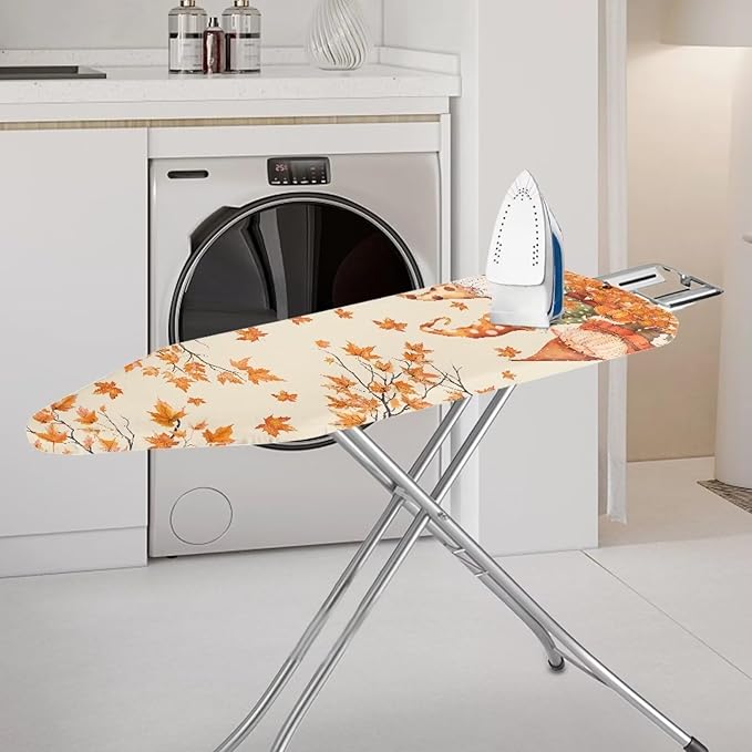 Fall Leaves Dwarf Ironing Board Covers Easy to Install Stain Resistant Hook and