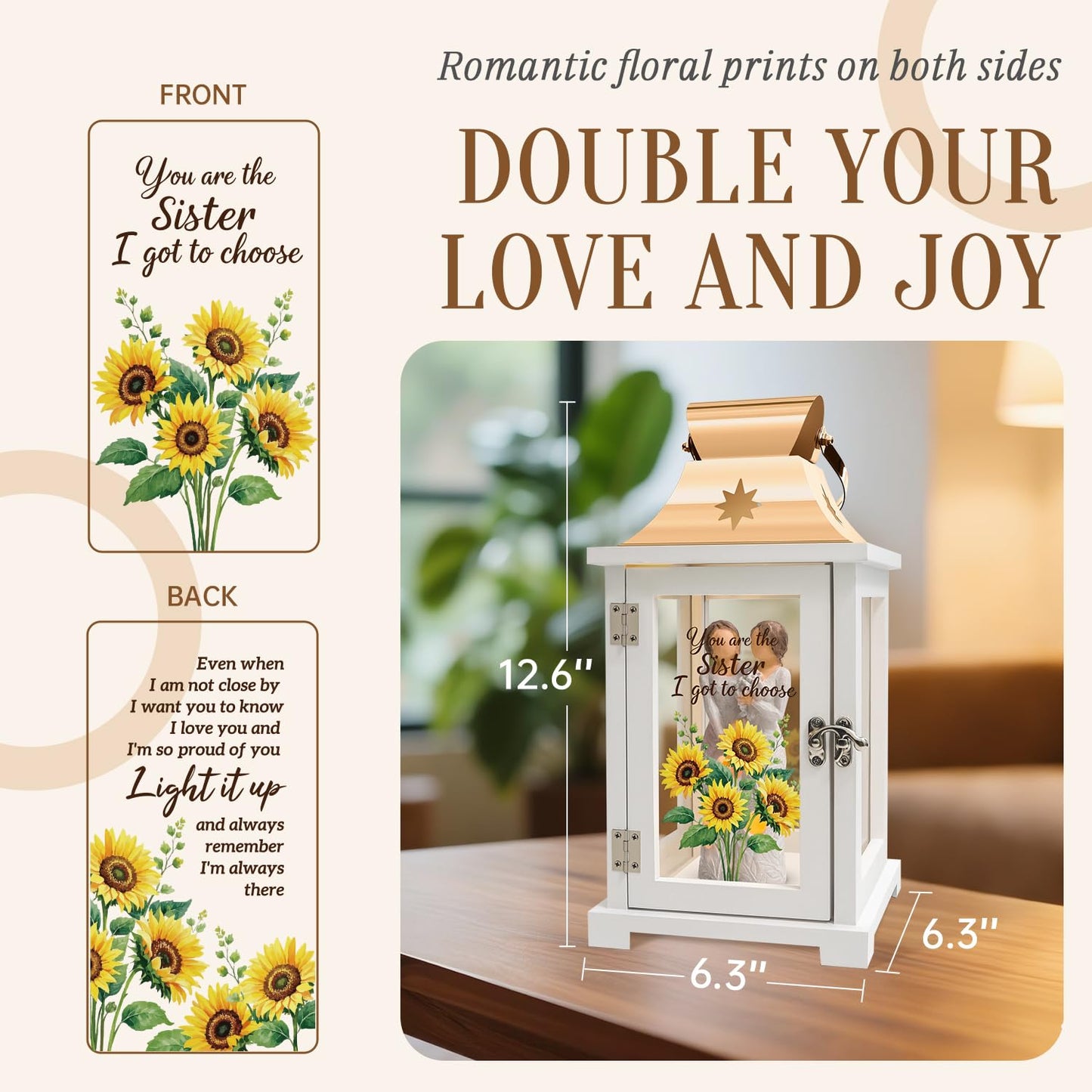 Best Friend Birthday Gifts for Women - Friendship Gifts, Bestie Gifts for Women Sister Birthday Gifts, Sister Gifts from Sister