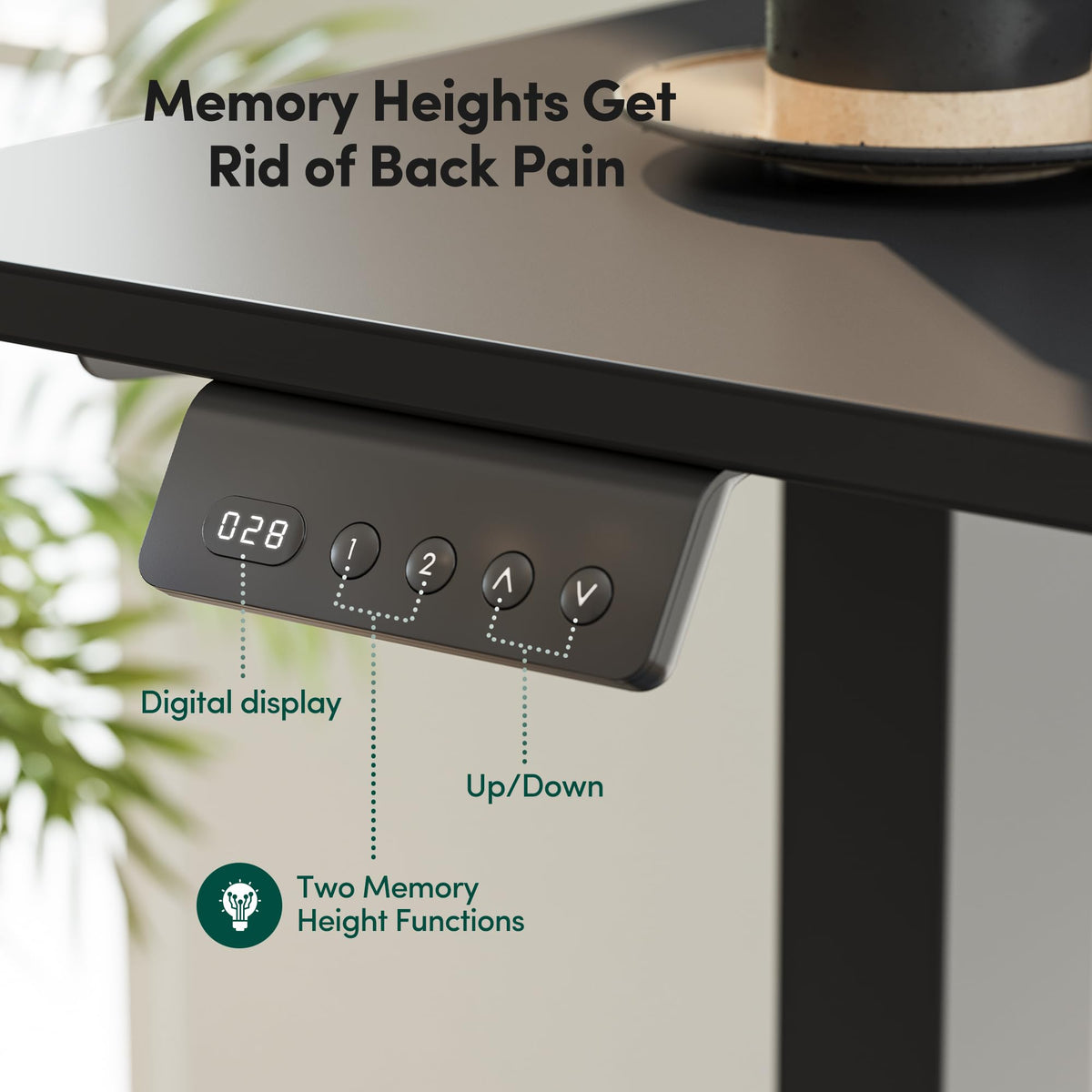 CubiCubi L Shaped Standing Desk with Drawers 63 x 48 Inch Adjustable Height, Electric Corner Desk with Storage, Sit Stand Home Office Desk with Splice Board, Black