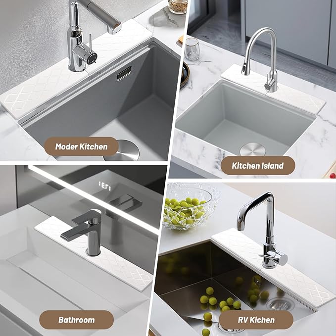 Faucet Mat for Kitchen Sink