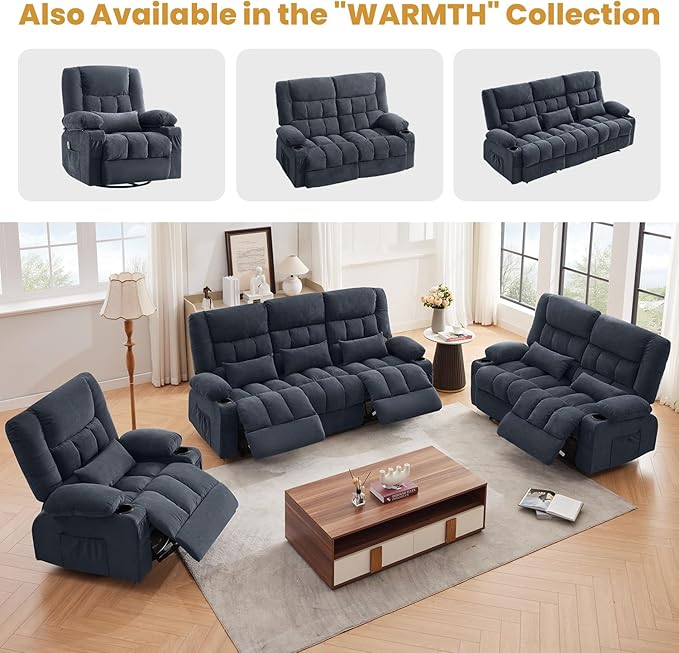 BOSMILLER Reclining Loveseat