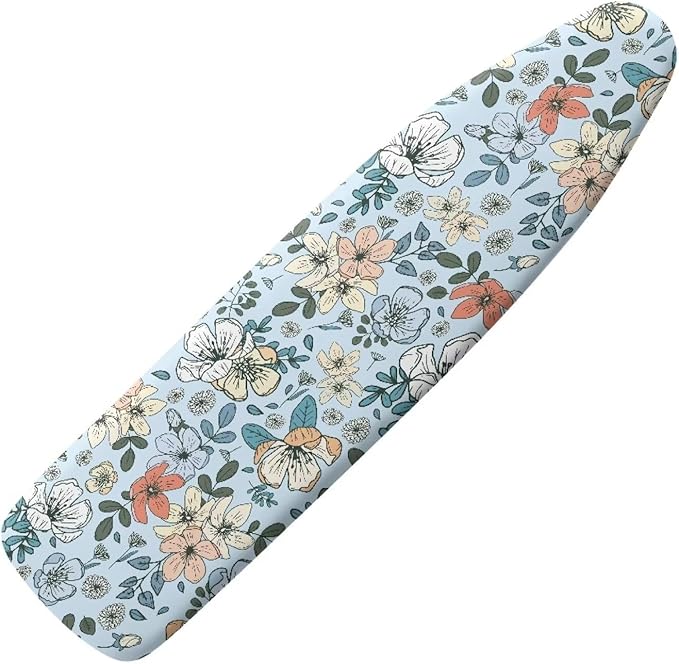 Dense Flower Ironing Board Cover and Pad Cover