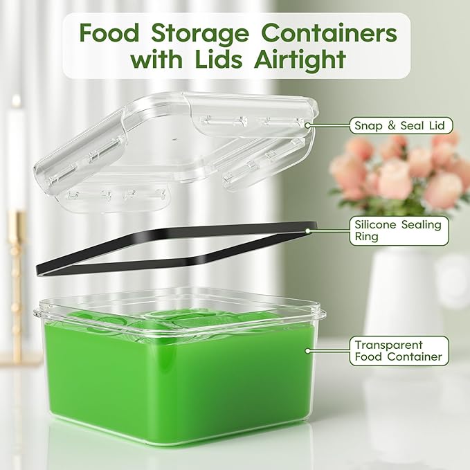 50-Piece Food Storage Containers