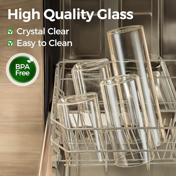 ComSaf 1.2 QT Glass Storage Containers