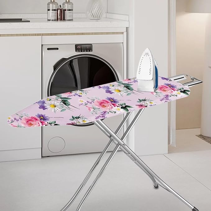 Daisy Flower Ironing Board Cover Standard Ironing Board Protector Washable