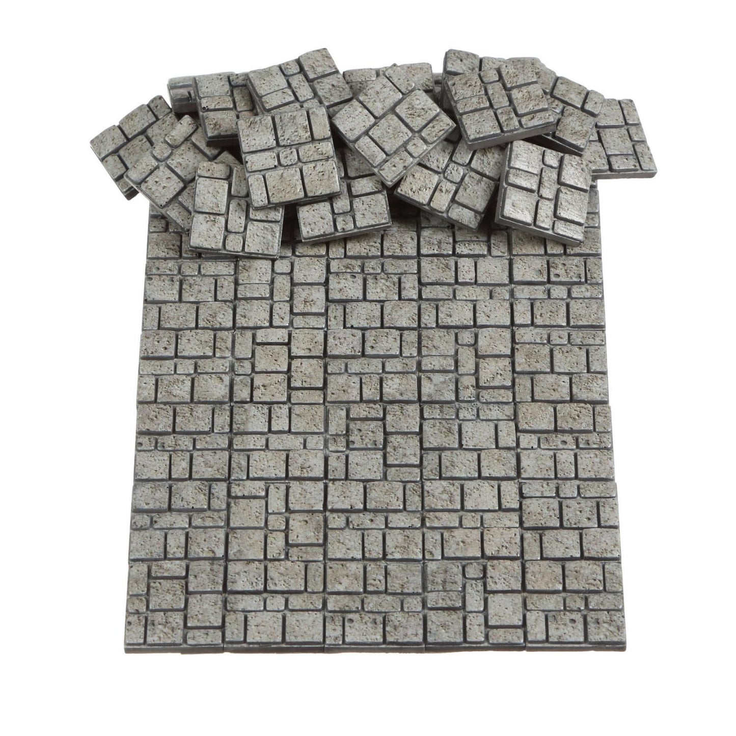 100pcs, Dollhouse Miniature Paving Stones, Tiles for Modeling, Fairy Garden, and Tabletop Terrain, REDUCIO!