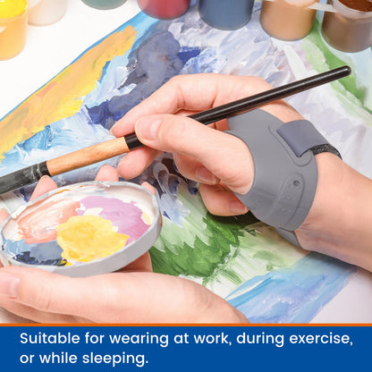 Willcom CMC Thumb Brace - CMC Joint thumb arthritis brace for Osteoarthritis Pain, Flexible Thumb Stabilizer & Support for Arthritis Pain Relief for Women and Men（Left Hand - Medium）