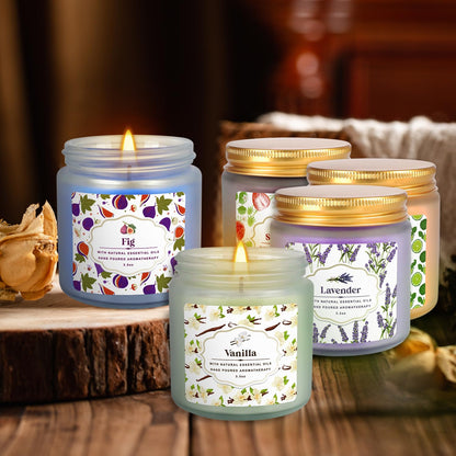YOROXRG 24 Pack Scented Candles with Added Natural Essential Oils, 3.5oz, Suitable for Various Festivals, Parties, Yoga, and Home Scene