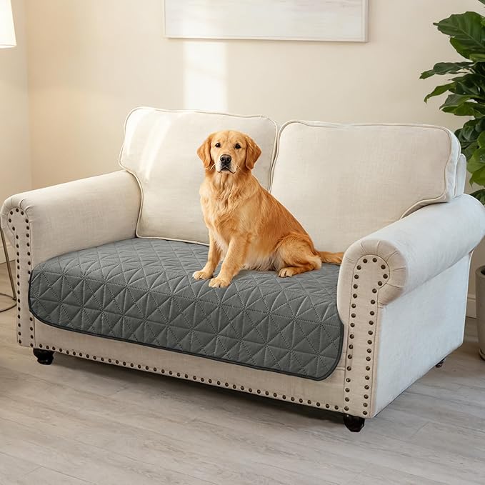 Ameritex Sofa Cover Waterproof for Seats Couch Cover for Dogs Pet Couch Cover