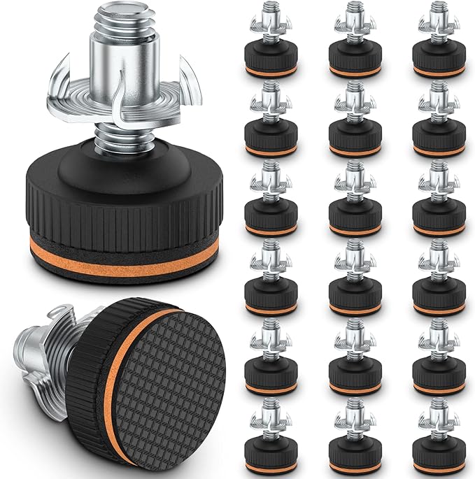 20 Pcs Adjustable Furniture Feet Levelers