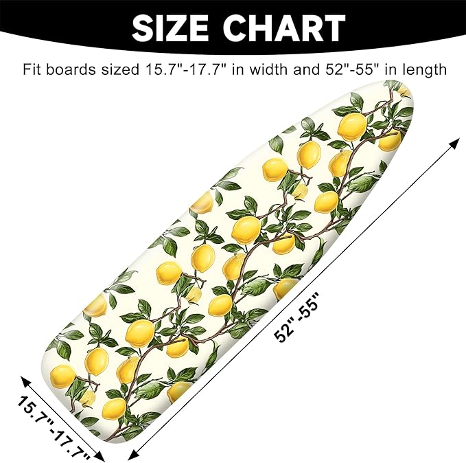 Quick Install Ironing Board Cover 17" x 55" Ironing Board Cover