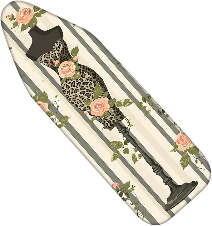 Nuxovilar Ironing Board Cover Needle Cotton 15x54 Inches | Ironing Board Cover