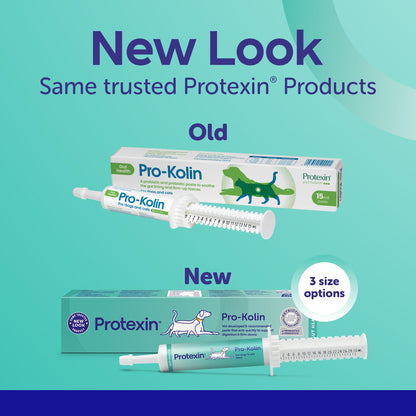 Protexin Pro-Kolin Digestive Support Paste for Cats & Dogs to Firm Poop, 30ml Syringe, Beef Flavour