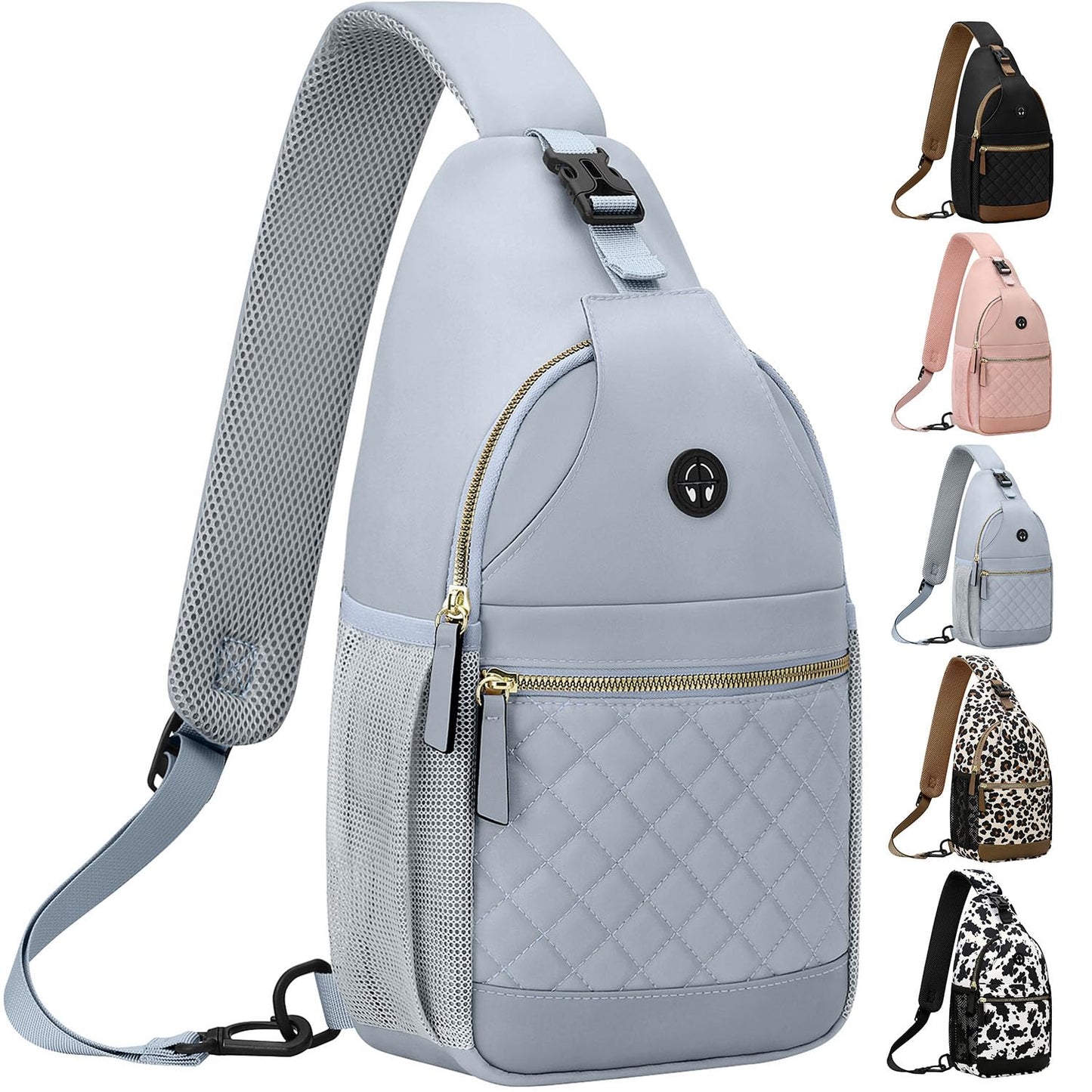 Small Crossbody Purses Bags for Women Men Travel, Chest Sling Bag Women Casual Cross Body Bag for Woman Sling Backpack