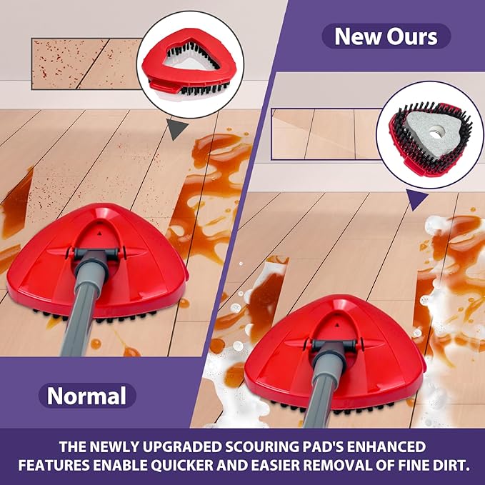 2-Pack Oceda Scrubber Mop Heads