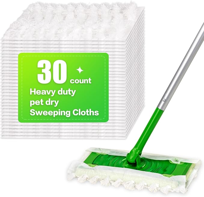 Heavy Duty Dry Sweeping Cloths Compatible