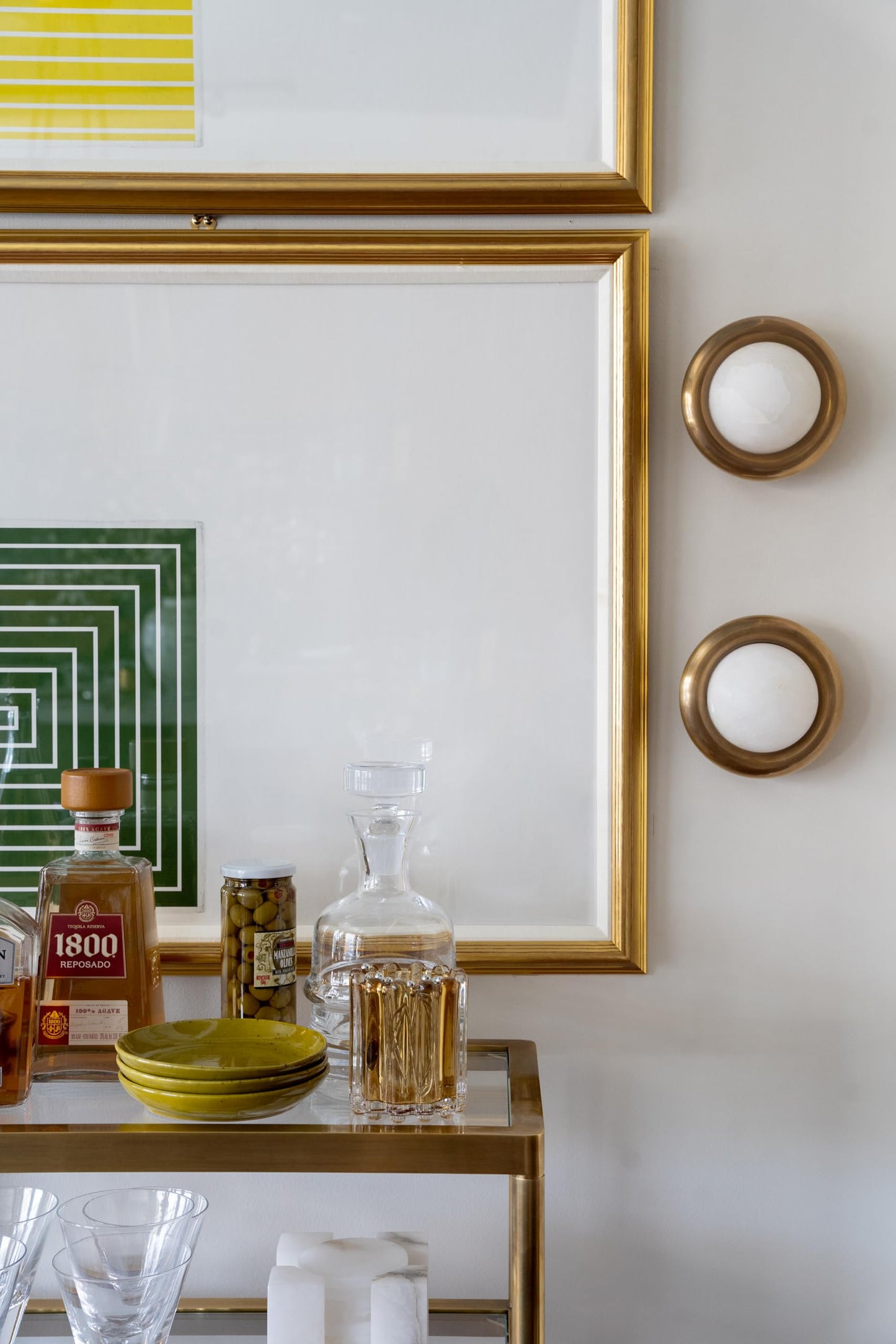 Smoke Remi Reeded Votive — by Alice Lane Home Collection — Sophisticated Smoke Color — Classic Votive, Adorned with Distinctive Bubble Design — for Kitchen, Living Room and Special Occasions