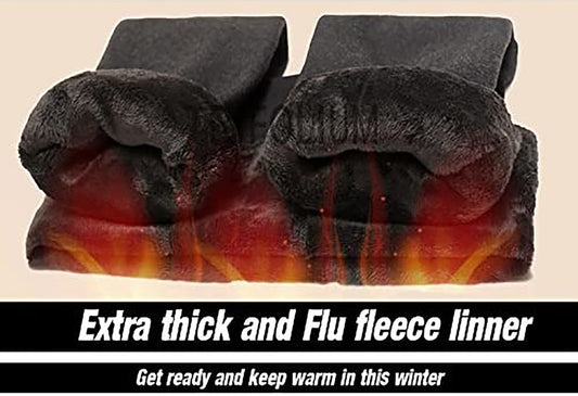 Trifolium Womens Ultra-Insulating Thermal Winter Furry Fleece Lined Leggings: Cozy Comfort for Cold Days