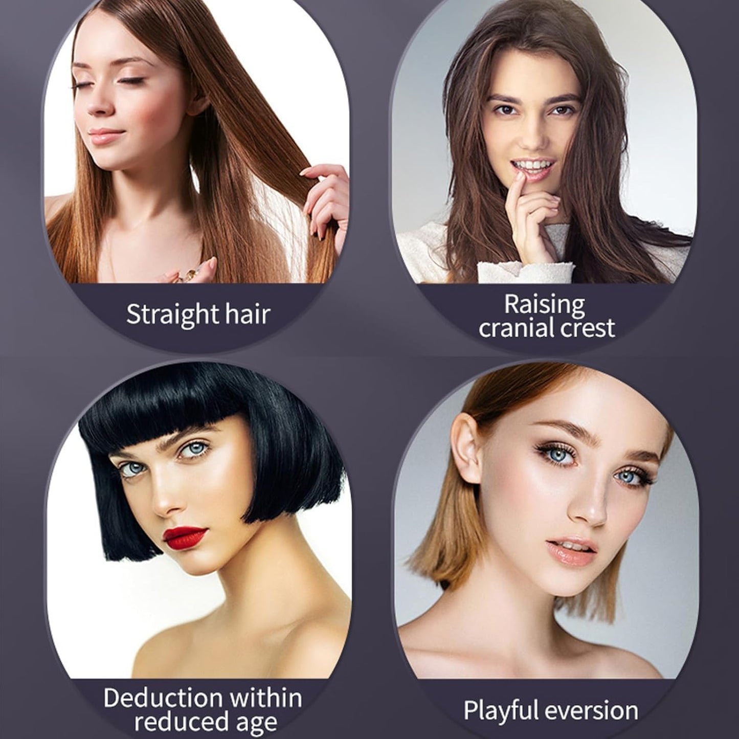 Go Brush Pro Hair Straightener – Cordless Comb with Negative Ion, 4000mAh Fast Heating & Portable Travel Design, Rechargeable Brush for Straightening and Curling (1Pcs)