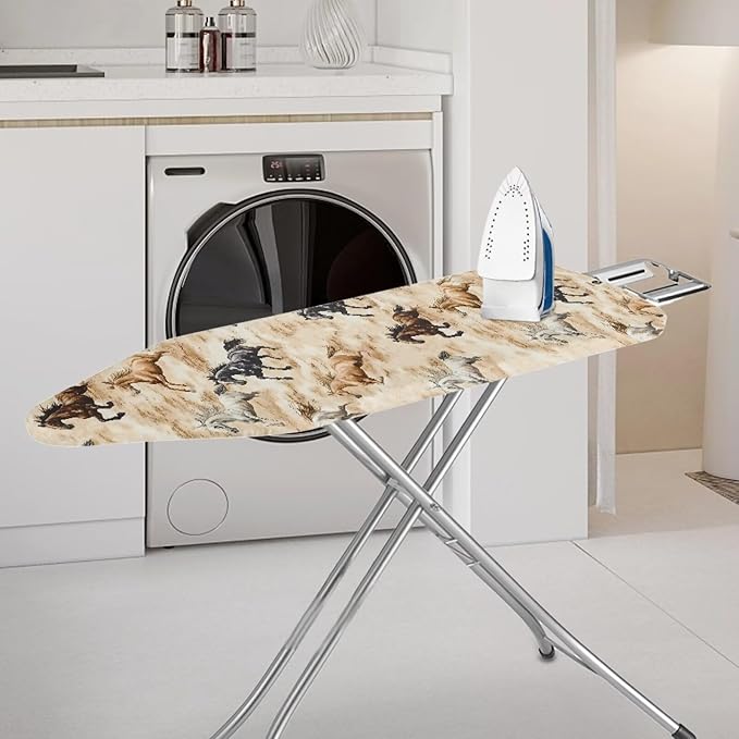 Running Horse Ironing Board Cover Resist Scorching Table Top Ironing Board