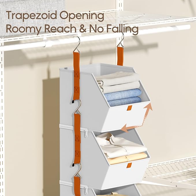 Collapsible Hanging Closet Organizer