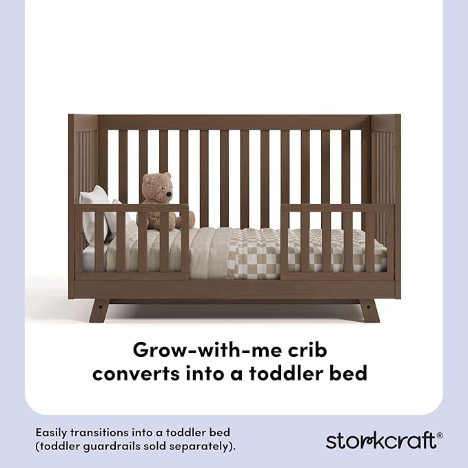 Storkcraft Beckett 3-in-1 Convertible Crib – GREENGUARD Gold Certified