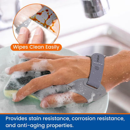 Willcom CMC Thumb Brace - CMC Joint thumb arthritis brace for Osteoarthritis Pain, Flexible Thumb Stabilizer & Support for Arthritis Pain Relief for Women and Men（Left Hand - Medium）