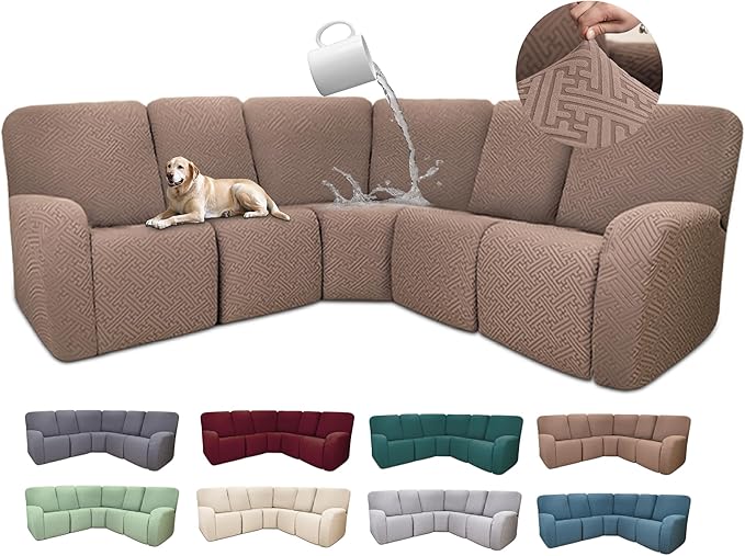 100% Waterproof Sectional Recliner Couch Covers