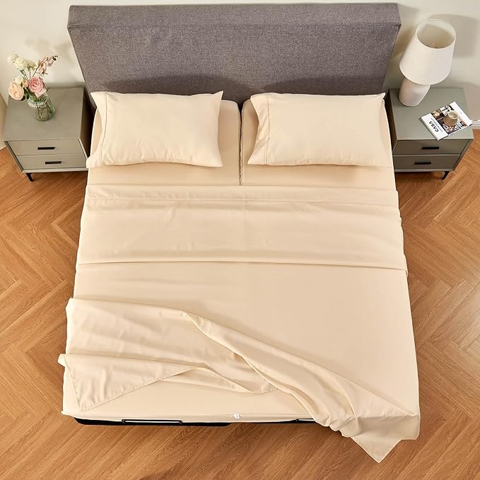 Kingnex 36-39 Half Split Top King Sheets Sets