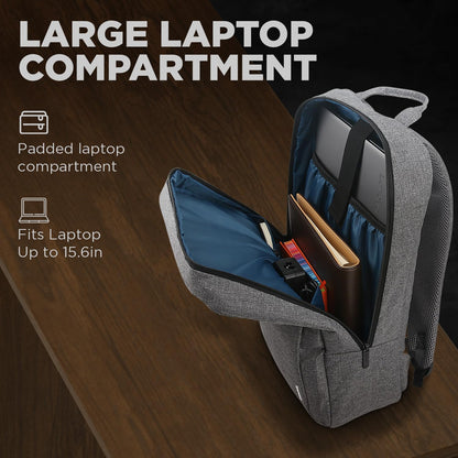 Lenovo Laptop Casual Backpack B210 | Up to 15 inch | Grey