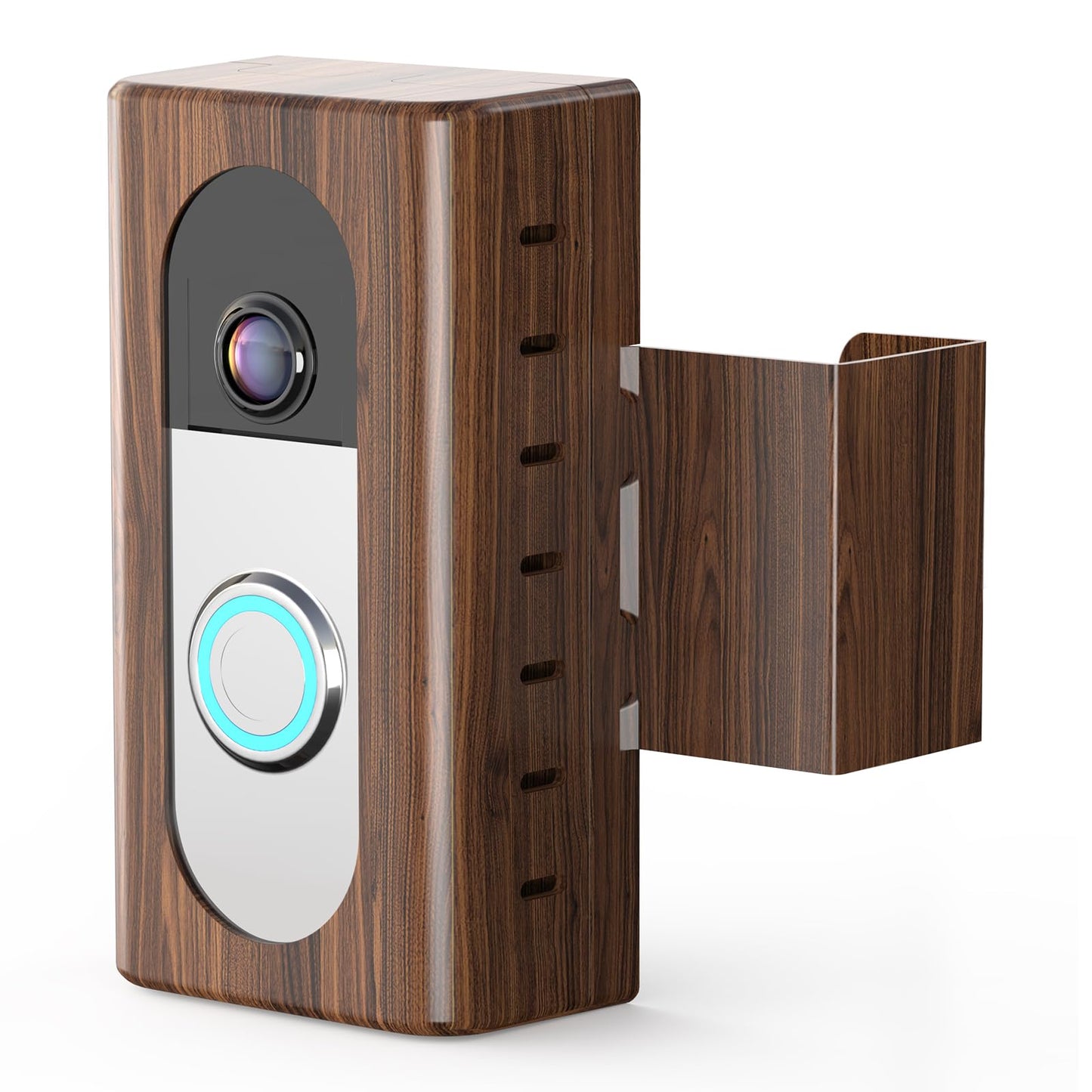KIMILAR Anti-Theft Video Doorbell Mount Compatible with Ring/Blink Wireless Video Doorbell, Adjustable Mounting Bracket Accessories for Houses, Apartments, Businesses, Not for Security Door