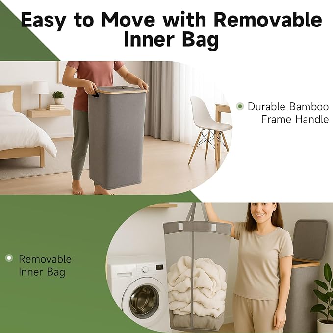 100L Foldable Laundry Basket