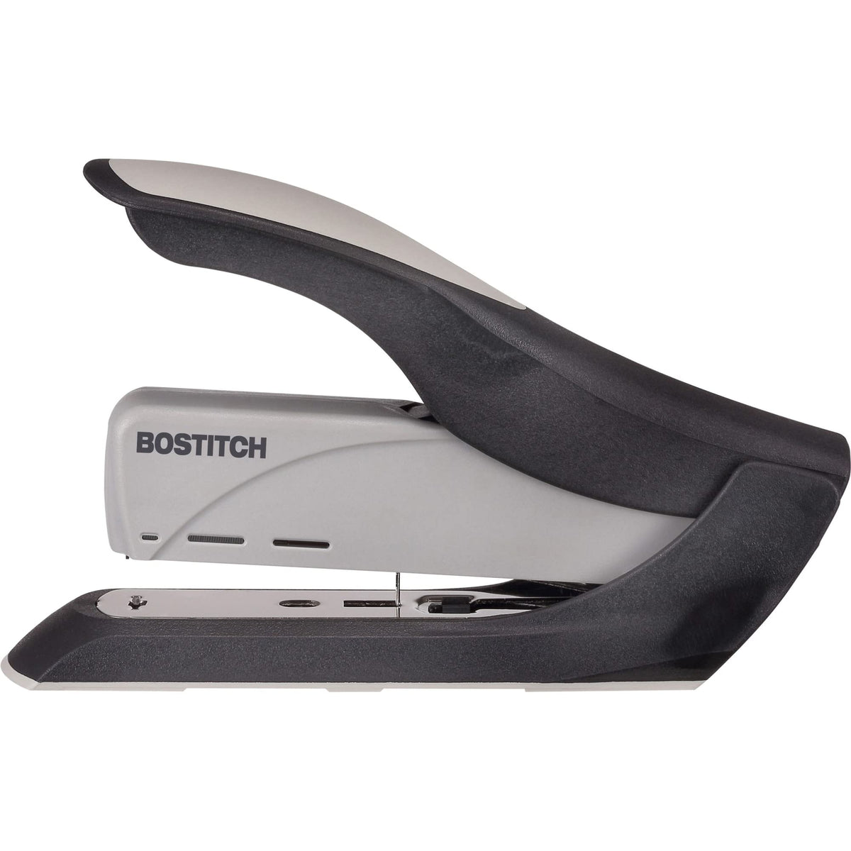 Bostitch Office 60 Sheet Heavy Duty Stapler - Two Fingers, No Effort, Spring Powered Stapler - Gray (1200)