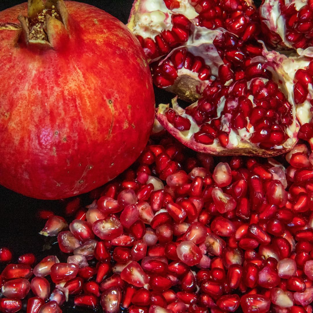 Live Pomegranate Tree, Sweet Fruit Tree, Cold Hardy, 2–3 Feet Tall in 3 Gallon Pot, Ready for Outdoor Growing, No Ship to CA