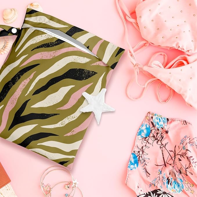 Wet Bag, Wet Dry Bag, Wet Bag for Swimsuit, Dirty Yoga Gym Clothes, Makeup Bag