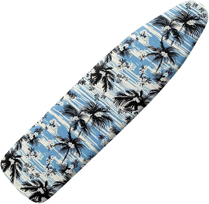 Blue Palm Ironing Board Covers Standard Stylish Washable Ironing Board