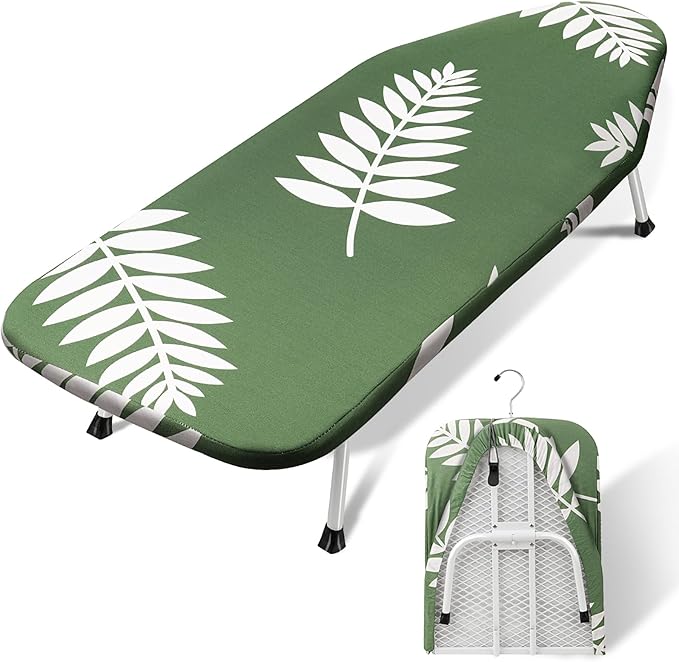 SheeChung Tabletop Ironing Board 12"x32", Small Ironing Boards