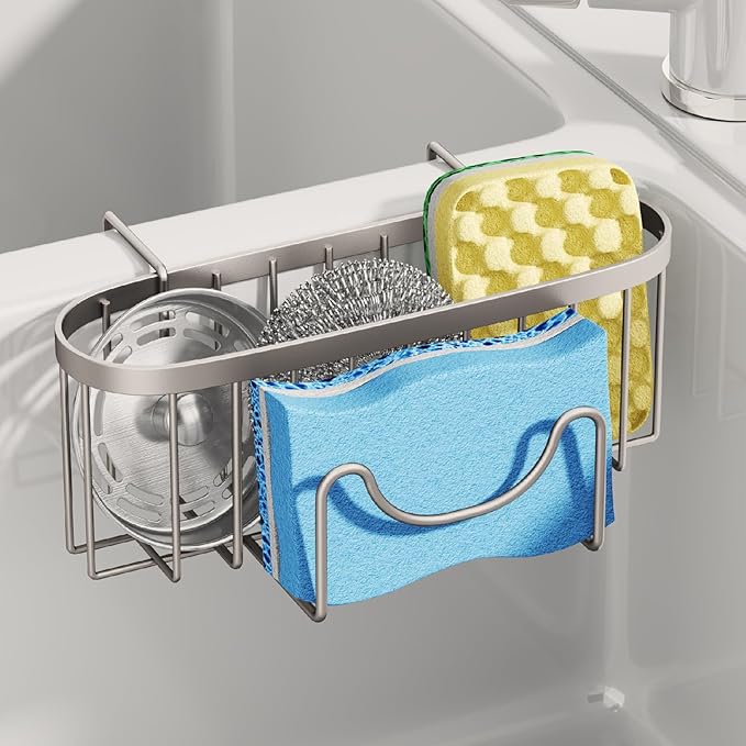SWTYMIKI Sponge Holder for Kitchen Sink
